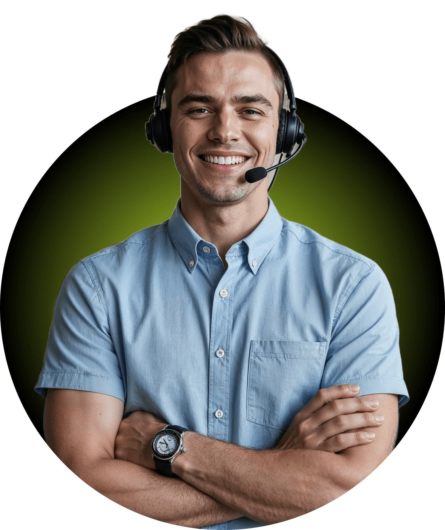 A Throttlein seller-support agent at a desk